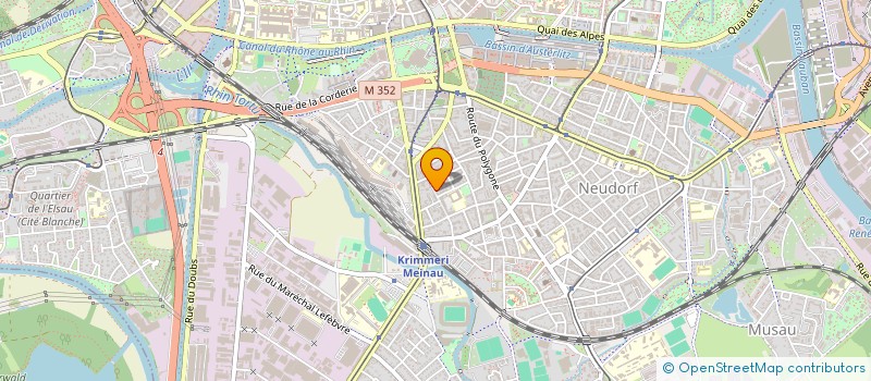 localisation de l'entreprise MADAME TAMARA YEVPRAXINA  STRASBOURG