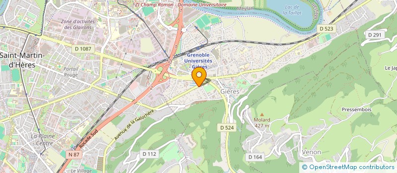 localisation de l'entreprise MADAME TAMARAH PLUMMER  GIERES