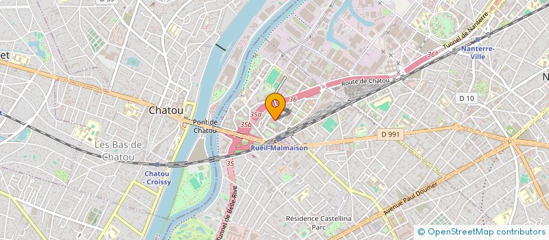 localisation de l'entreprise MADAME TAMAZOUZT ALLOUCHE à RUEIL-MALMAISON