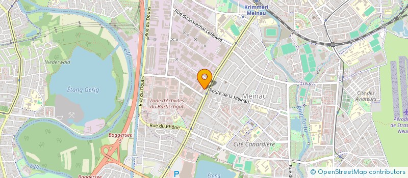localisation de l'entreprise MADAME TAMILA BERSANOVA à STRASBOURG
