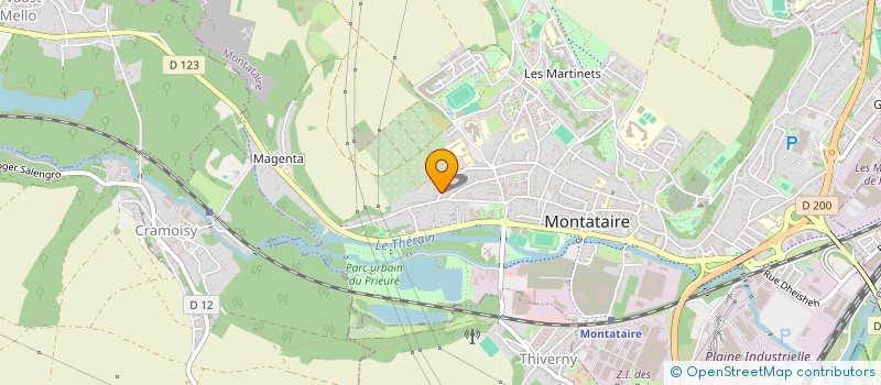 localisation de l'entreprise MADAME TAMIMOUNT BOUZERDA à MONTATAIRE