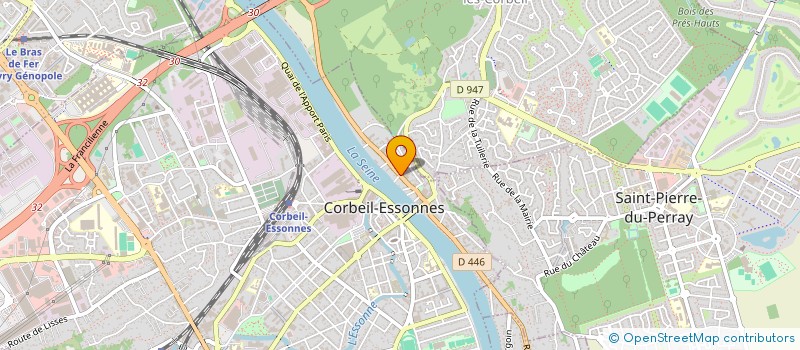 localisation de l'entreprise MADAME TAMIRIS DA SILVA OLIVEIRA à CORBEIL-ESSONNES