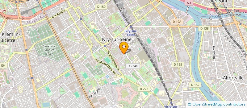 localisation de l'entreprise MADAME TAMO YOUNSI DAHBI  IVRY-SUR-SEINE