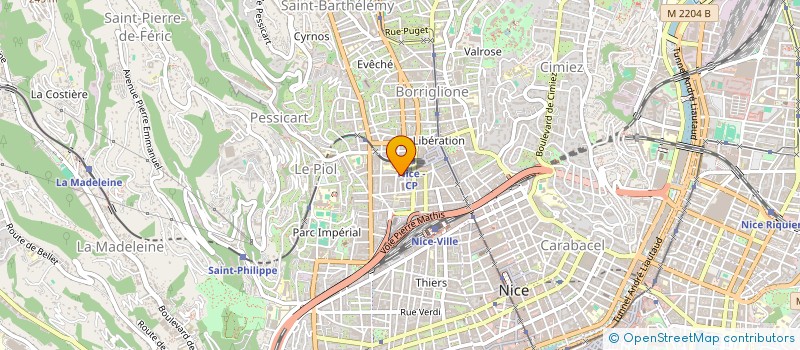 localisation de l'entreprise MADAME TAMTA GAGOSHIDZE à NICE
