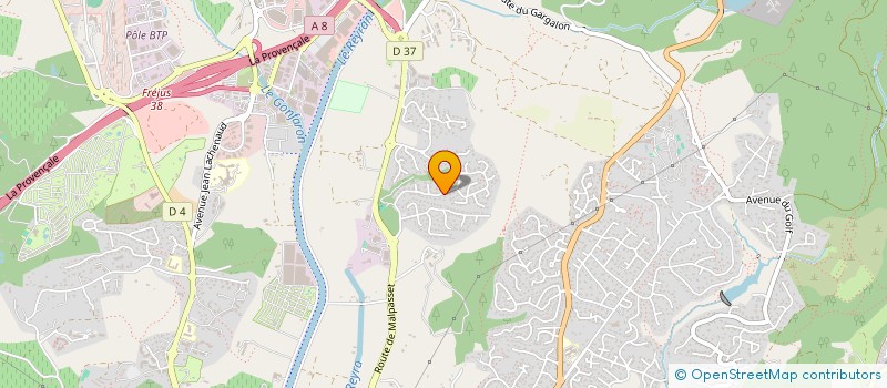 localisation de l'entreprise MADAME TAMZYN COOK à FREJUS