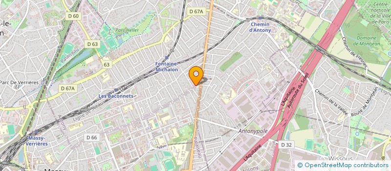 localisation de l'entreprise MADAME TAN YI TANG  MASSY