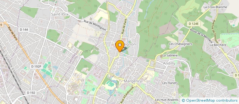 localisation de l'entreprise MADAME TANIA ACHERAIOU  MONTLIGNON