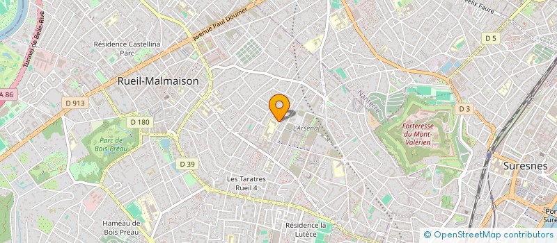 localisation de l'entreprise MADAME TANIA BADEA à RUEIL-MALMAISON