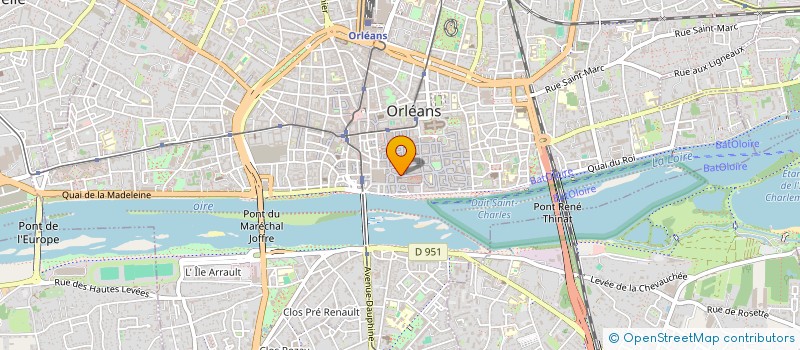localisation de l'entreprise MADAME TANIA BARBIER  ORLEANS