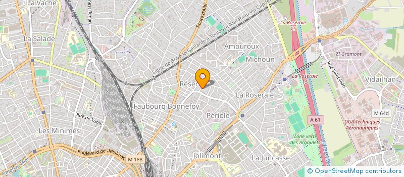 localisation de l'entreprise MADAME TANIA BEFENO à TOULOUSE