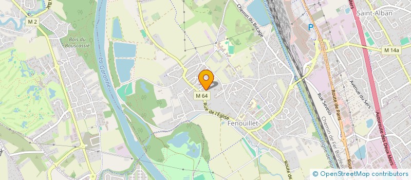 localisation de l'entreprise MADAME TANIA BELLOTTO  FENOUILLET