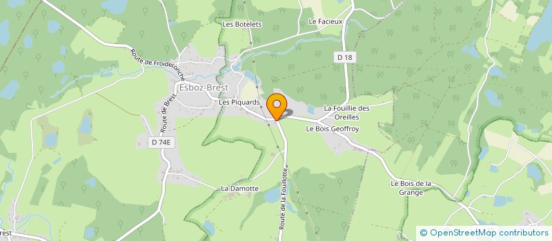 localisation de l'entreprise MADAME TANIA BOGLIONI  LA BRUYERE