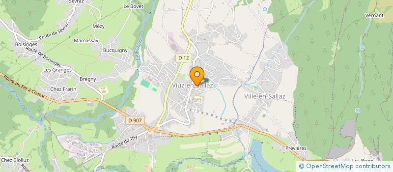 localisation de l'entreprise MADAME TANIA BONNEL  VIUZ-EN-SALLAZ