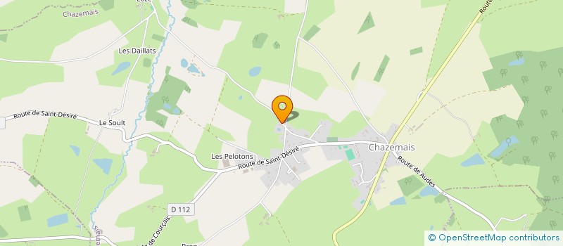 localisation de l'entreprise MADAME TANIA BOROWIAK  CHAZEMAIS