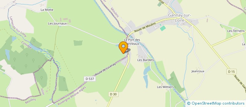localisation de l'entreprise MADAME TANIA BOUCARD à LAMENAY-SUR-LOIRE
