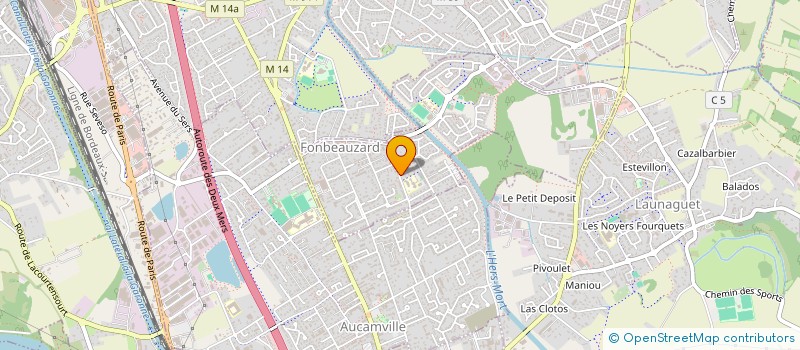 localisation de l'entreprise MADAME TANIA BRANHA MORAIS  FONBEAUZARD