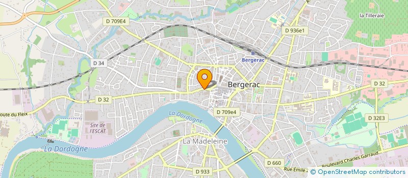 localisation de l'entreprise MADAME TANIA CAGGINI à BERGERAC