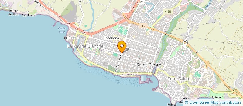 localisation de l'entreprise MADAME TANIA CHANE KY  SAINT-PIERRE