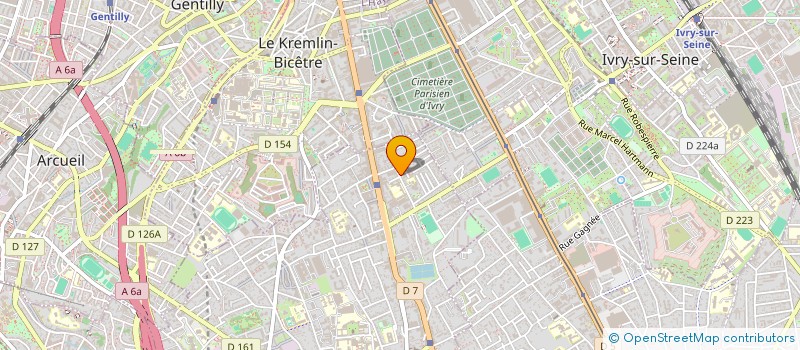 localisation de l'entreprise MADAME TANIA CLEMENTE à VILLEJUIF