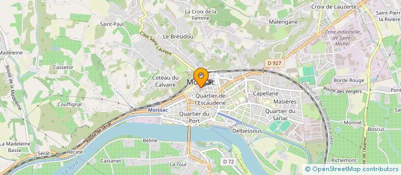 localisation de l'entreprise MADAME TANIA CORREIA SOARES à MOISSAC