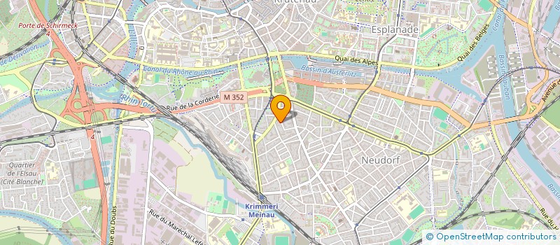 localisation de l'entreprise MADAME TANIA DELLA MAGGIORA  STRASBOURG