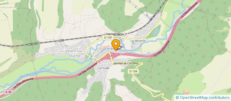 localisation de l'entreprise MADAME TANIA DO VALE ALVES  VELARS-SUR-OUCHE