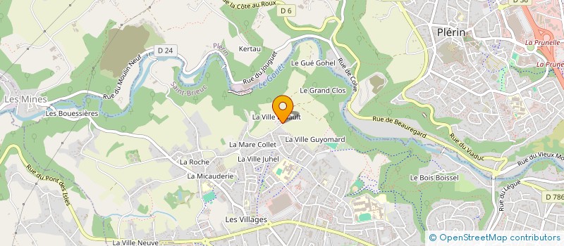localisation de l'entreprise MADAME TANIA ESPINEL à SAINT-BRIEUC