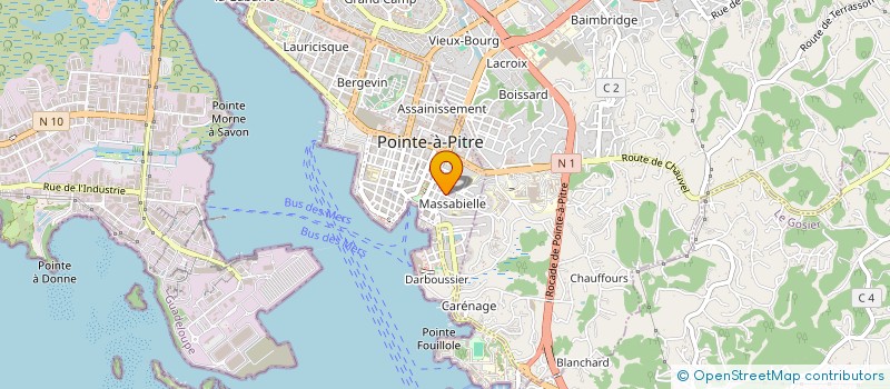 localisation de l'entreprise MADAME TANIA GALVANI à POINTE-A-PITRE