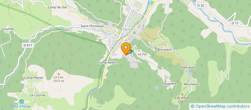 localisation de l'entreprise MADAME TANIA GAUVAIN à SEIX