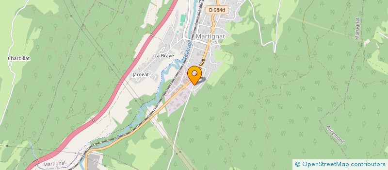 localisation de l'entreprise MADAME TANIA GLIBUSIC à MARTIGNAT