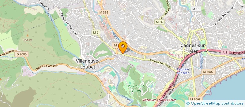 localisation de l'entreprise MADAME TANIA GRAMOSO à CAGNES-SUR-MER