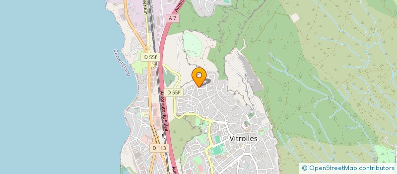 localisation de l'entreprise MADAME TANIA HERNANDEZ  VITROLLES