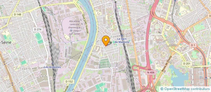 localisation de l'entreprise MADAME TANIA IRRGANG à ALFORTVILLE