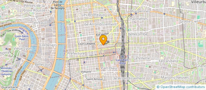 localisation de l'entreprise MADAME TANIA JUAN  LYON