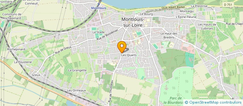 localisation de l'entreprise MADAME TANIA KAMP  MONTLOUIS-SUR-LOIRE