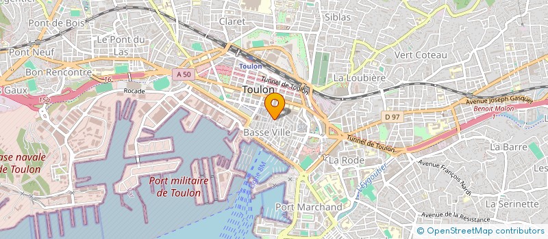 localisation de l'entreprise MADAME TANIA KOVACIC  TOULON