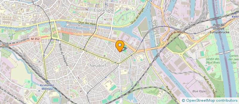 localisation de l'entreprise MADAME TANIA LATRIGLIA à STRASBOURG