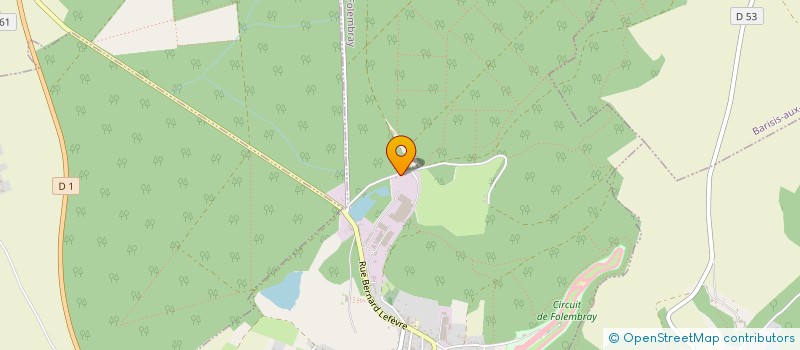 localisation de l'entreprise MADAME TANIA LE GALERY  FOLEMBRAY