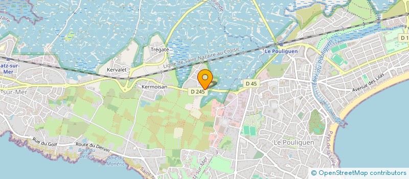 localisation de l'entreprise MADAME TANIA LEBOFFE-GRINO  BATZ-SUR-MER