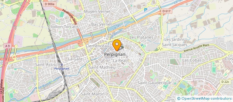 localisation de l'entreprise MADAME TANIA-MARIA FRANCA DA SILVA  PERPIGNAN