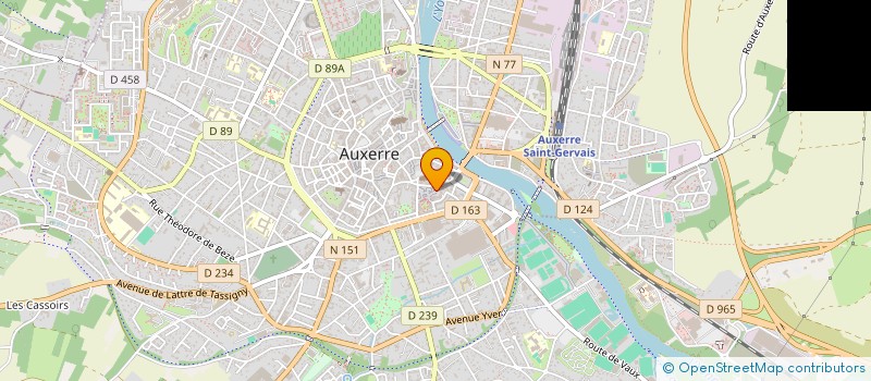 localisation de l'entreprise MADAME TANIA MESKINE à AUXERRE