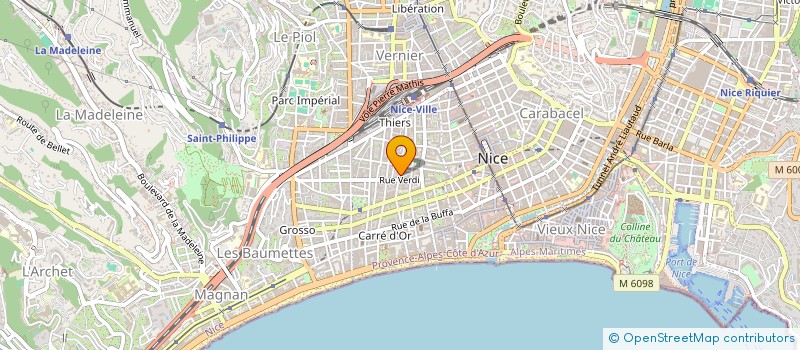 localisation de l'entreprise MADAME TANIA MEYER à NICE
