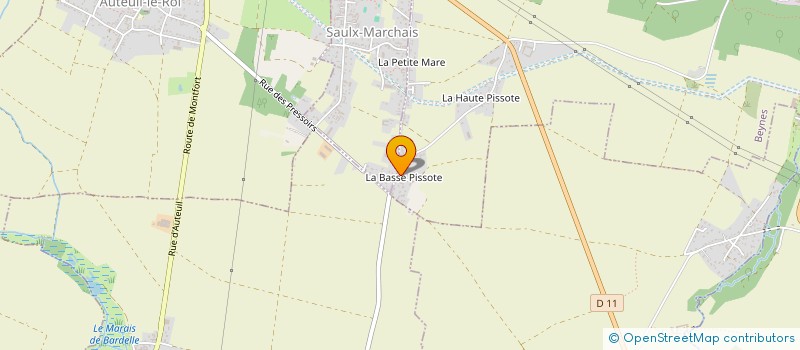 localisation de l'entreprise MADAME TANIA NEVES DOS SANTOS  BEYNES