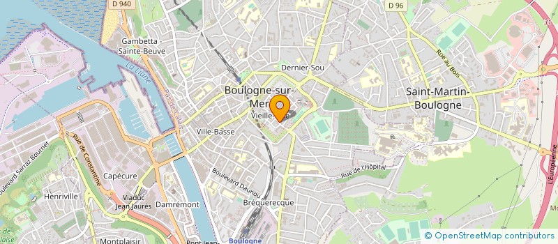 localisation de l'entreprise MADAME TANIA NORMAND à BOULOGNE-SUR-MER
