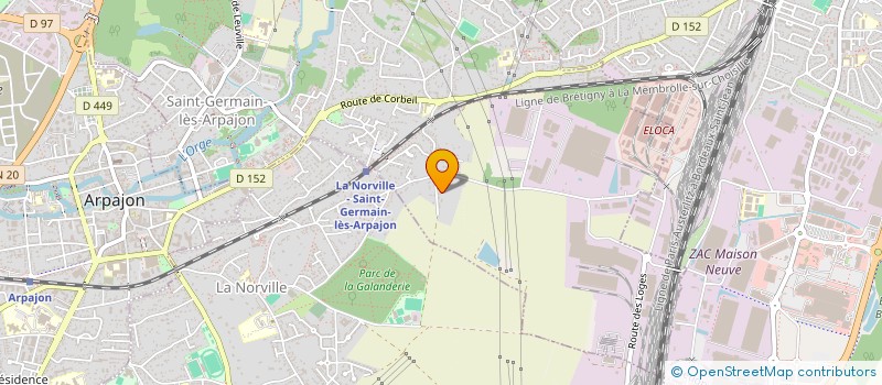 localisation de l'entreprise MADAME TANIA PINTO FERNANDES à SAINT-GERMAIN-LES-ARPAJON