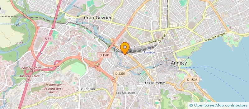 localisation de l'entreprise MADAME TANIA PINTO GOMES  ANNECY