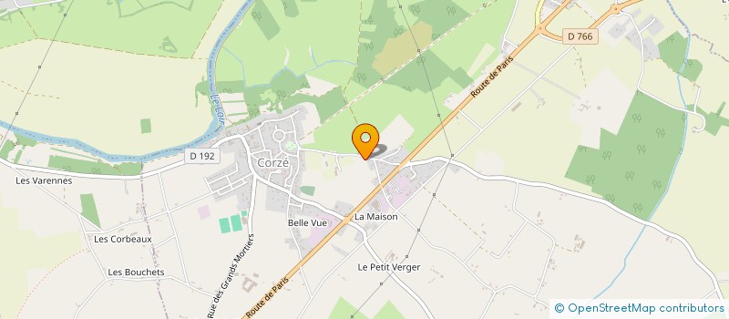 localisation de l'entreprise MADAME TANIA PORTEJOIE  CORZE