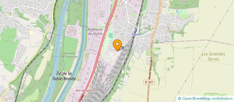 localisation de l'entreprise MADAME TANIA QUINTAS à FEYZIN