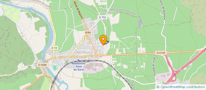 localisation de l'entreprise MADAME TANIA REININGER  SAINT-BONNET-DU-GARD