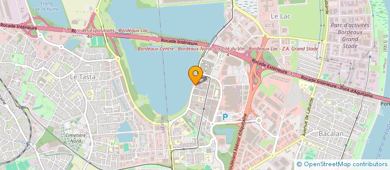 localisation de l'entreprise MADAME TANIA RIBEZZI  BORDEAUX